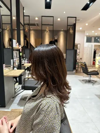 ミディアム 🍜のばた 🍜のヘアスタイル