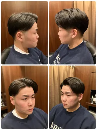 ミディアム BroTokyo Barbershop 銀座店所属・大河 たいがのヘアスタイル
