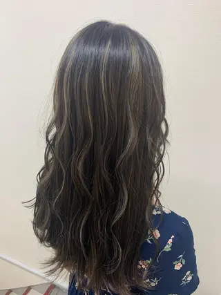 ロング D.I.E.V.A hair 池袋東口所属・杉浦千智💗アイドル 大好き美容師💗のヘアスタイル