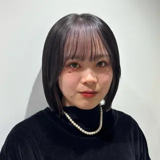 ショート のむらあんじゅ/ 韓国風レイヤーೀのヘアスタイル