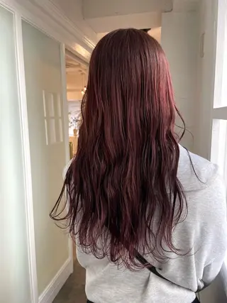 ロング カラー SHEARA BY CARE所属・. AYUKAのヘアスタイル