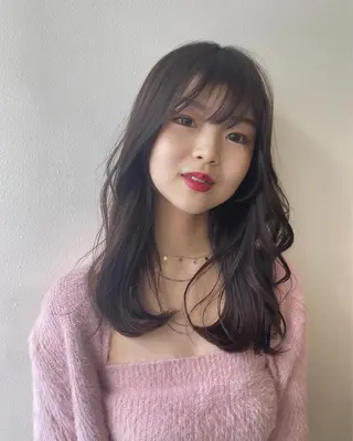 ロング BOTTOMS所属・🌸透明感艶 カラー🌸Yuukiのヘアスタイル