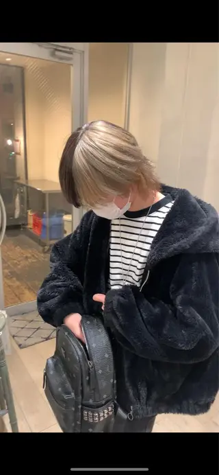 ミディアム カラー メンズ メンズ指名多数!! SiLO 田島のヘアスタイル