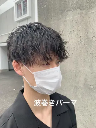ショート 草薙/メンズパーマ 稲葉のヘアスタイル