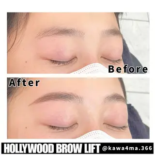 アイブロウ かわしま ゆうみの眉毛・アイブロウイメージ