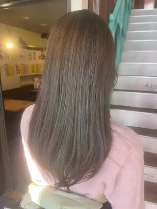 ロング カラー パーマ ヘアアレンジ キッズ 暗髪透明感カラー/ インナー/小島良太のヘアスタイル