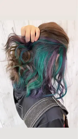 カラー 名古屋のピンク好き かずくん🦩のヘアスタイル