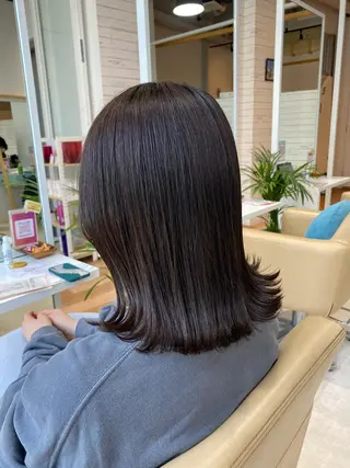 ミディアム 荒木 たけるのヘアスタイル