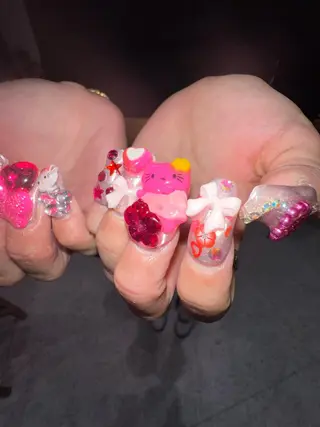 ネイル 個性派/中韓ネイル SAKURAのネイルデザイン