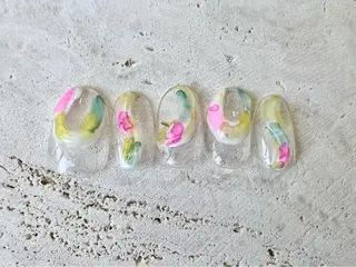 ネイル 💙0203 munimusanのネイルデザイン