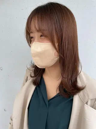 セミロング yuko🌷マツパ/ パリジェンヌのマツエク・マツパデザイン