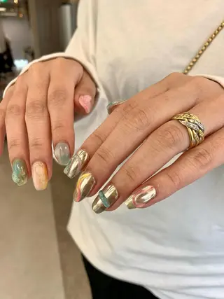 ネイル キミとツメ所属・キミとツメ 志水のネイルデザイン