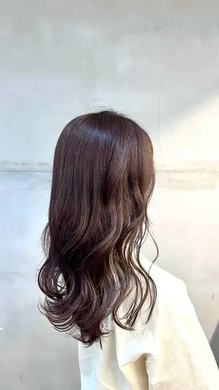 セミロング カラー 中尾咲音 カラーモデル様募集中のヘアスタイル