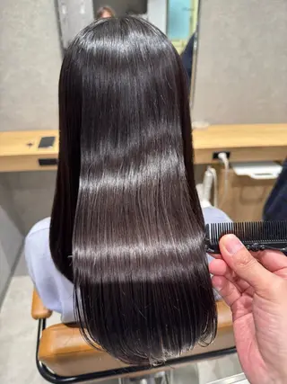 ロング 須田 柚希のヘアスタイル