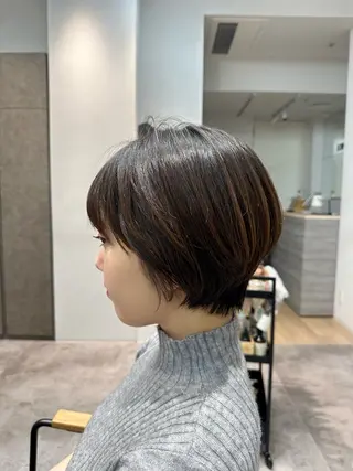 ショート ごとう さなのヘアスタイル