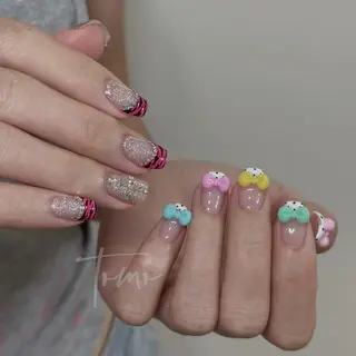 ネイル 🦋ネイルサロン ブラン🌈ゆりのネイルデザイン
