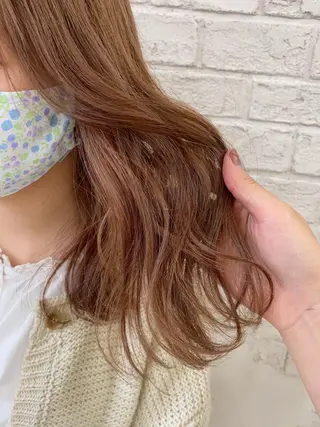 ミディアム カラー Eleanor池袋東口2nd所属・池袋/韓国レイヤー 💗🐇amiのヘアスタイル