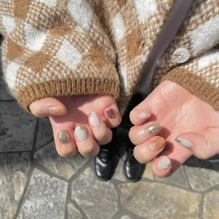 ネイル happiness プライベートサロンのネイルデザイン