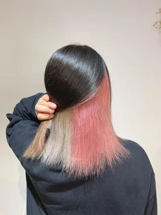 ミディアム カラー ...a所属・... aのヘアスタイル