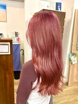 ロング カラー Life Nagiのヘアスタイル