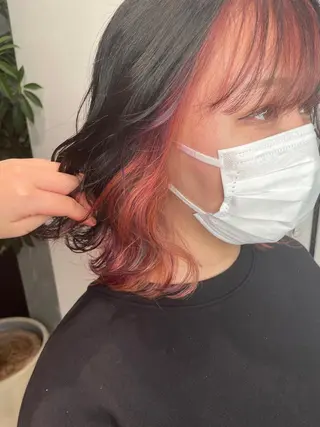 ミディアム カラー 艶カラーリスト 🌈銀座🌈牛込萌香のヘアスタイル