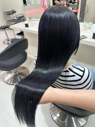 ロング カラー ヘアアレンジ 🎀 yuuka🎀のヘアスタイル