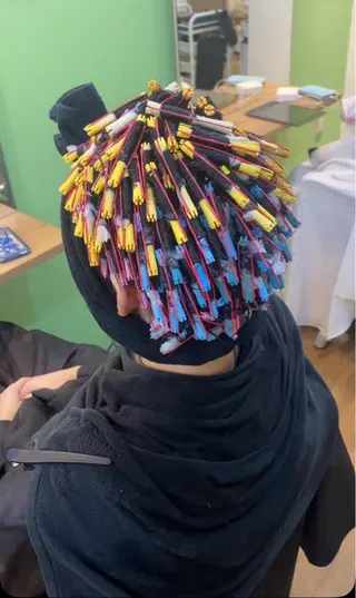 パーマ ヘアアレンジ メンズ メンズ特化 エシカル　松原大将のヘアスタイル