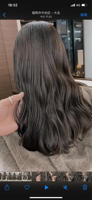 ミディアム カラー Living所属・ヨシモトリョウ 髪質改善/美髪のヘアスタイル