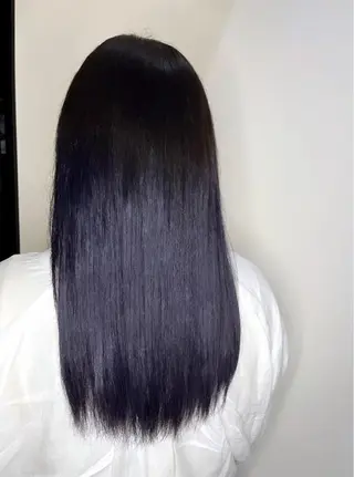 ロング カラー ヘアアレンジ ハイトーンカラー 🦋yuri🦋のヘアスタイル