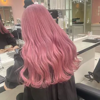 ロング カラー 透けるやわらか艶髪♡ ナチュラルストレートのヘアスタイル