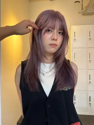 セミロング Zoey きゃなのヘアスタイル