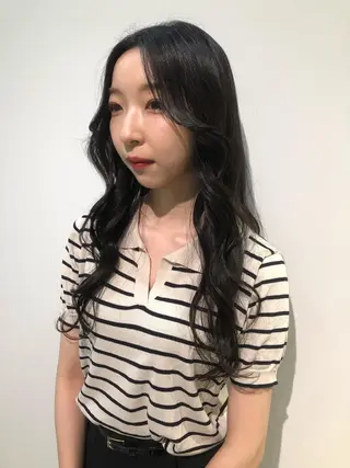 ロング カラー レイヤー/お顔まわり 暖色カラー🍑Amiのその他イメージ