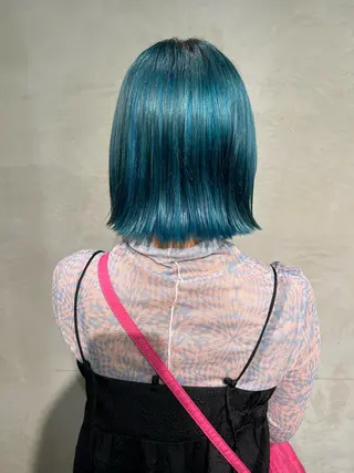 ミディアム カラー soi conc所属・たかね あゆのヘアスタイル