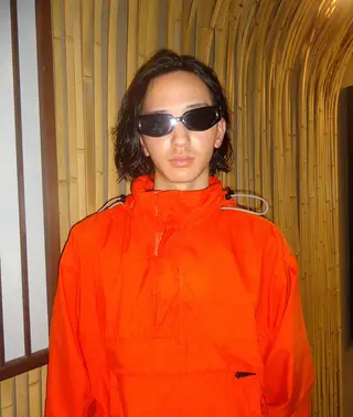 ミディアム パーマ メンズ 菊地 このはのヘアスタイル