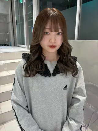 カラー 透明感カラー/set /hana🍀🪽‪のヘアスタイル