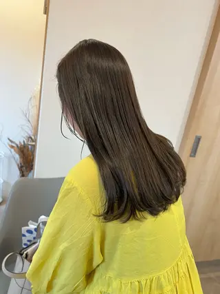 ロング カラー トレンドと似合わせ/ マンツーマン/西上楓のヘアスタイル