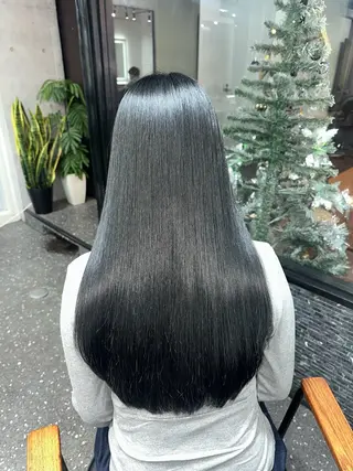 ロング カラー パーマ 髪質改善⭐️縮毛矯正 吉祥寺⭐️Rinaのヘアスタイル