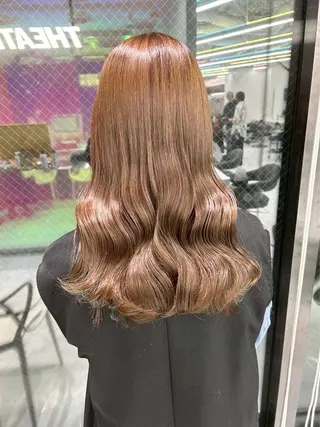 ロング カラー トレンドカラー🩵 羽衣🎀横浜🪄ྀིのヘアスタイル