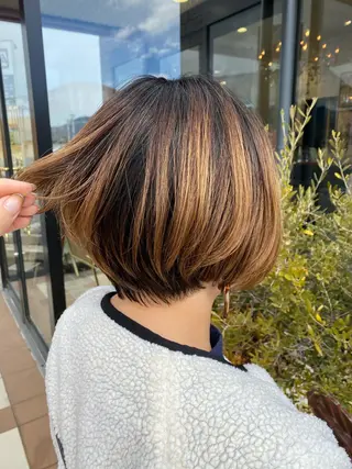 ショート ヤマグチ ナツキのヘアスタイル