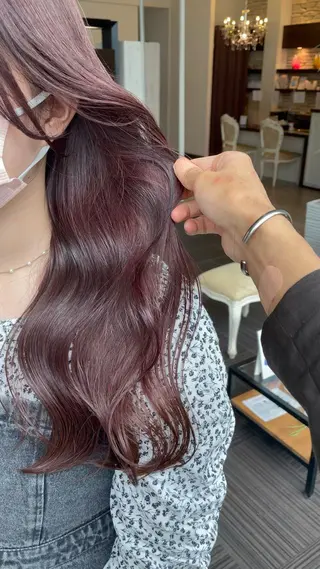 カラー Kazuki 艶髪特化のヘアスタイル