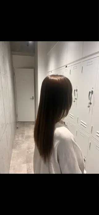 ロング カラー fifthパーマ透明 感カラー✨齊藤晋壱朗のヘアスタイル