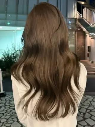 ロング 韓国ヘア 🇰🇷 natsukiのヘアスタイル