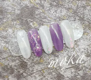 ネイル 胡蝶蘭レディースサロ ンNailMOKAのネイルデザイン