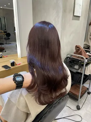 セミロング 💍美髪矯正💍 山田 涼也のヘアスタイル