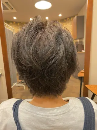 ショート カラー ヘアアレンジ Design Color🐰アユミのヘアスタイル