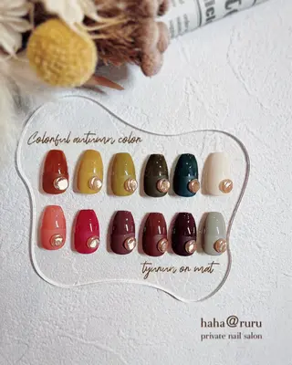 ネイル haha@ ruruのネイルデザイン