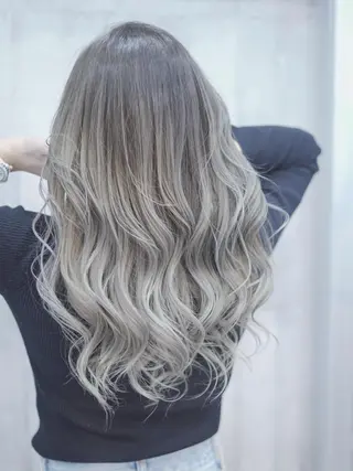 セミロング カラー Crystal 船橋のヘアスタイル