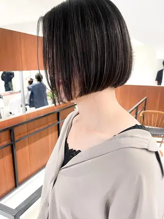 ショート 大人レイヤー ヨシミカズヤのヘアスタイル