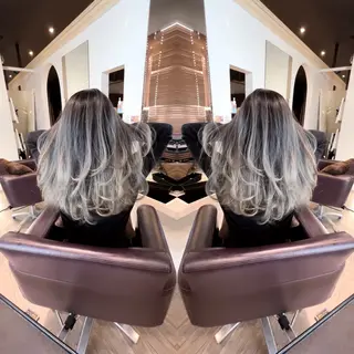 ロング カラー hair &eye LAWE.店長のヘアスタイル