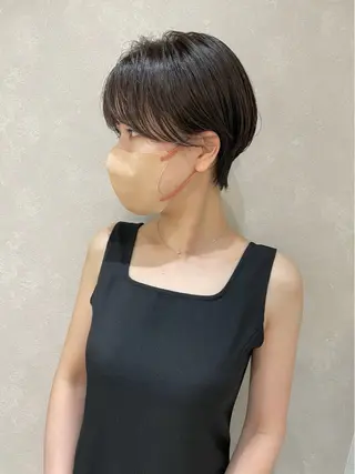 ショート 渡 汐音のヘアスタイル